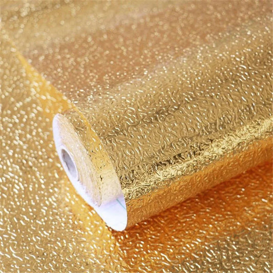 Golden Self-Adhesive Aluminium Foil Sheet