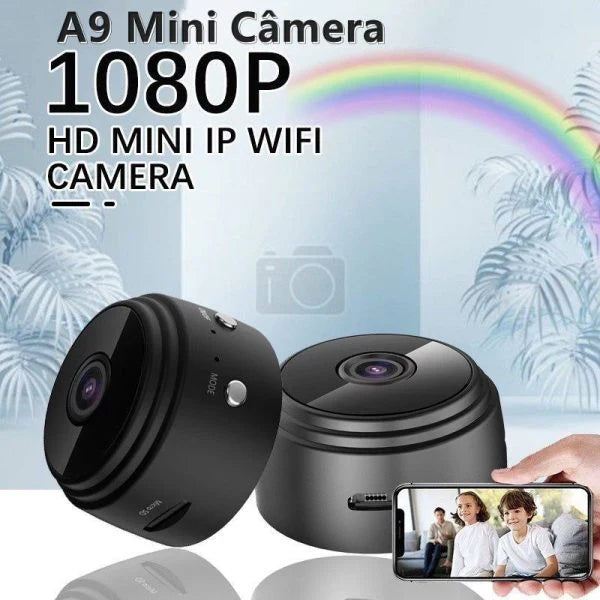 A9 1080p WiFi Mini Camera - HD Security & Voice Recorder