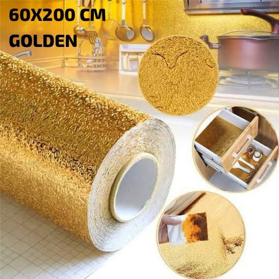 Golden Self-Adhesive Aluminium Foil Sheet